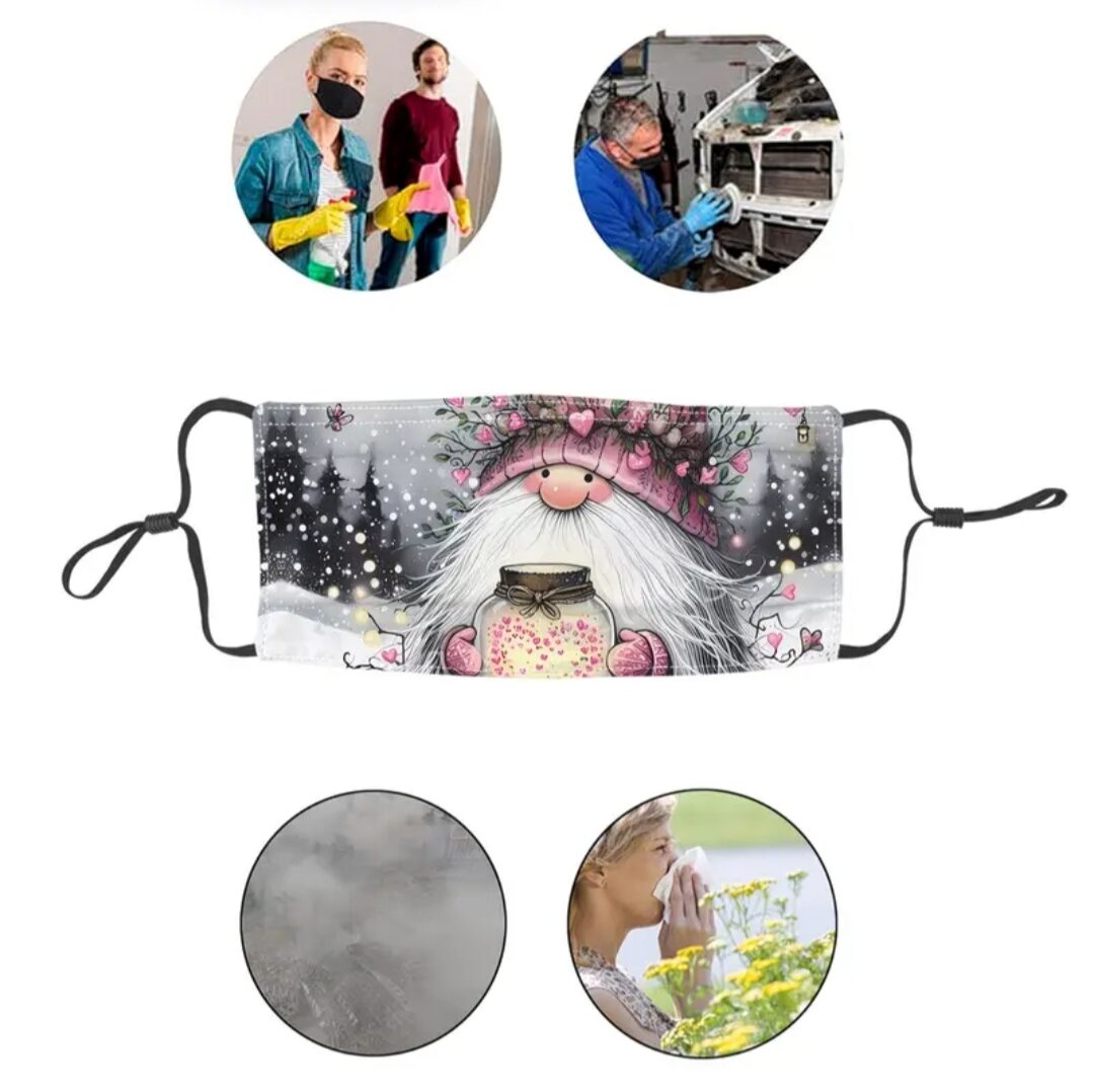 Stoffmasken Waldkauz (Typ F09) – Bild 5