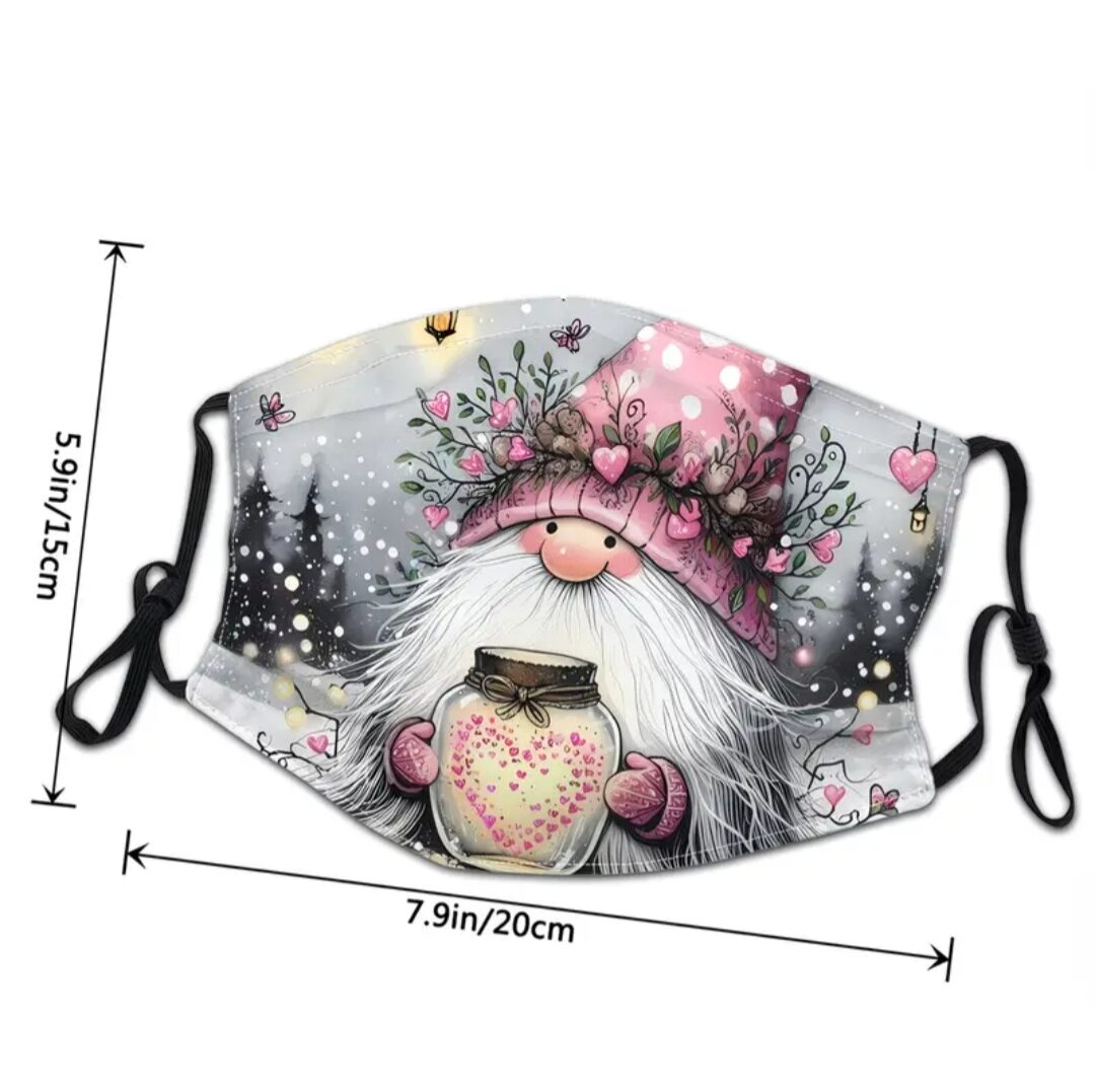 Stoffmasken Waldkauz (Typ F09) – Bild 2