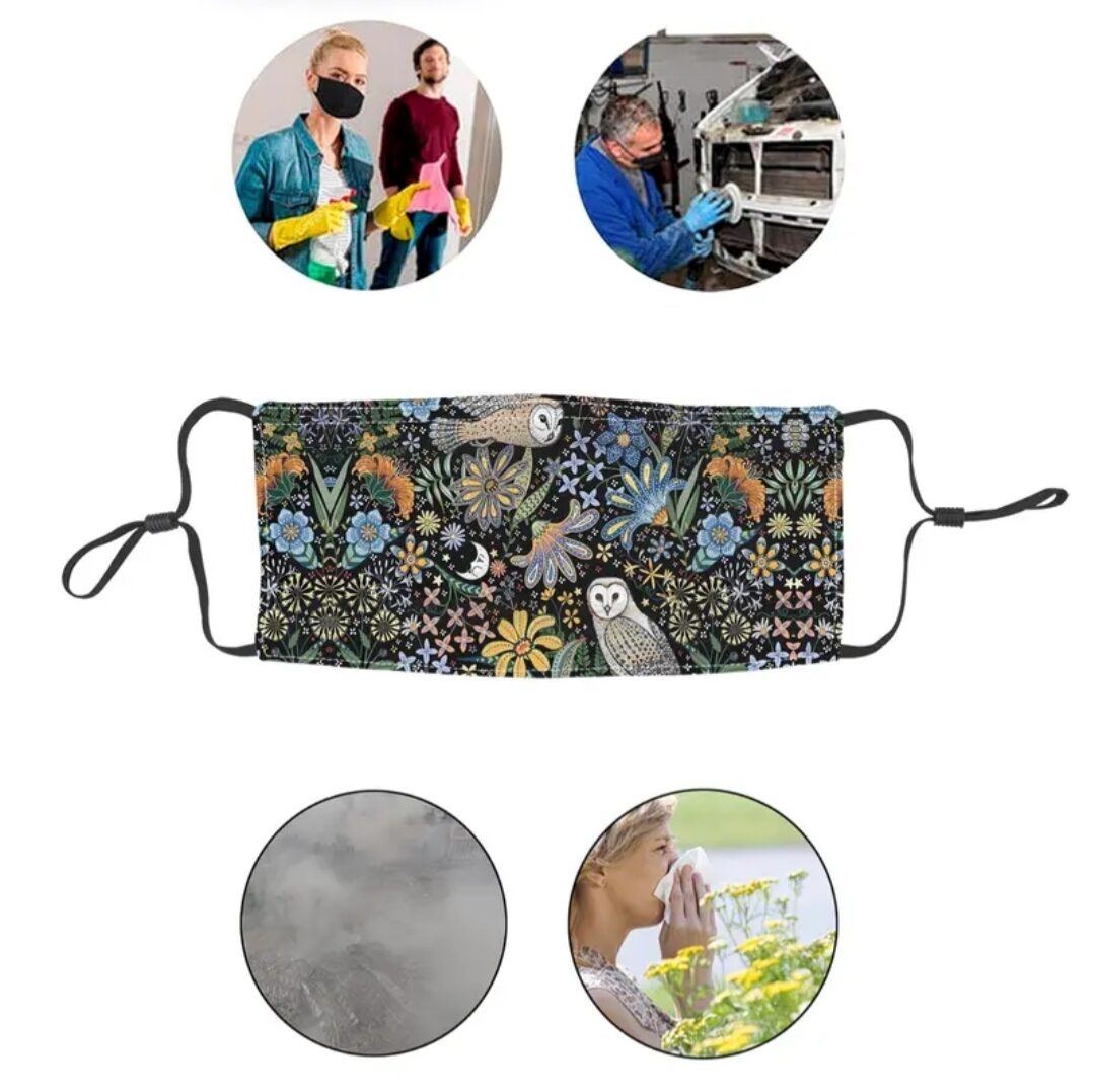 Stoffmasken Nachteulen (Typ F05) – Bild 5