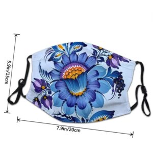 Alternative view of Stoffmasken Flower Art (Typ F04)