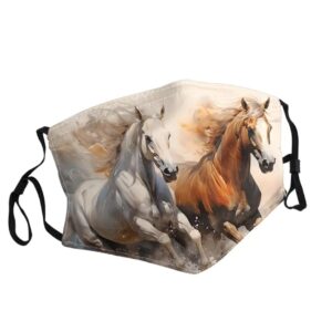 Stoffmasken Horses (Typ F03)