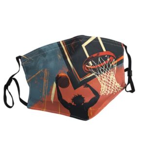 Stoffmasken Baskedball (Typ F01)