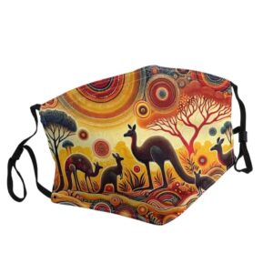 Stoffmasken Kängurus (Typ F14)